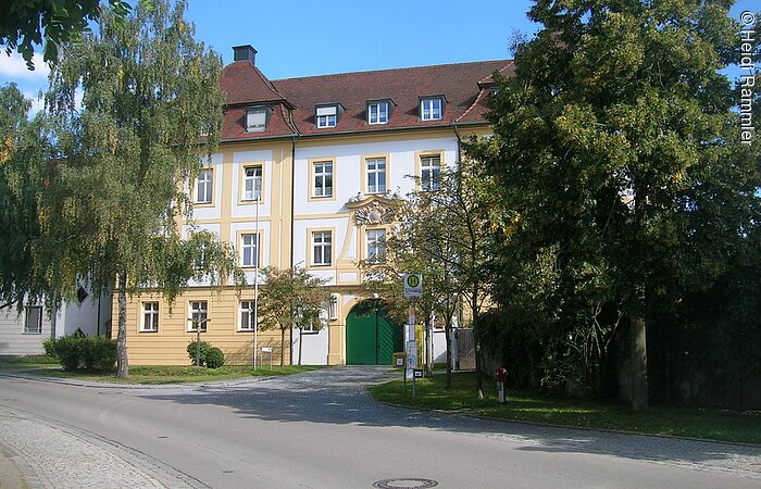 Deutschordenschloss Absberg Ansicht auf das Deutschordenschloss in Absberg.