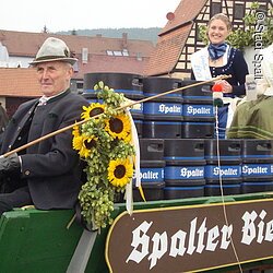 Festwagen der Stadtbrauerei Spalt