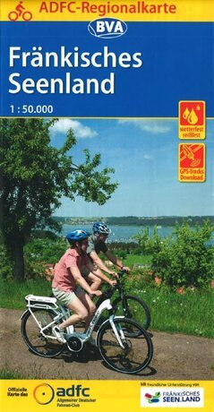 ADFC-Regionalkarte Fränkisches Seenland (8,95 €)