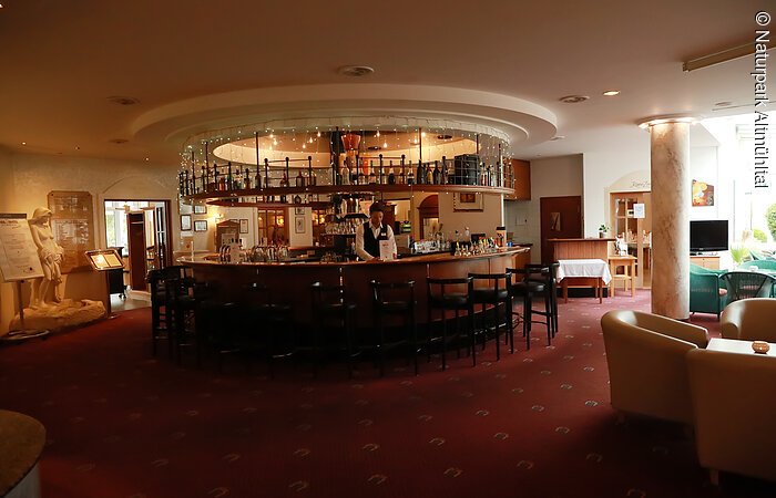 Die Hotelbar des Parkhotel Altmühltal