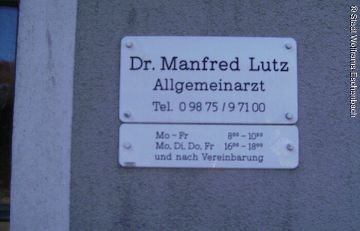 Allgemeinarztpraxis Manfred Lutz