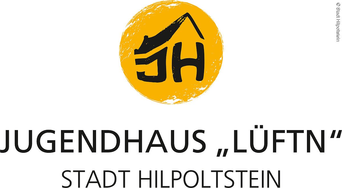 Wortbildmarke Jugendhaus "Lüftn" Stadt Hilpoltstein