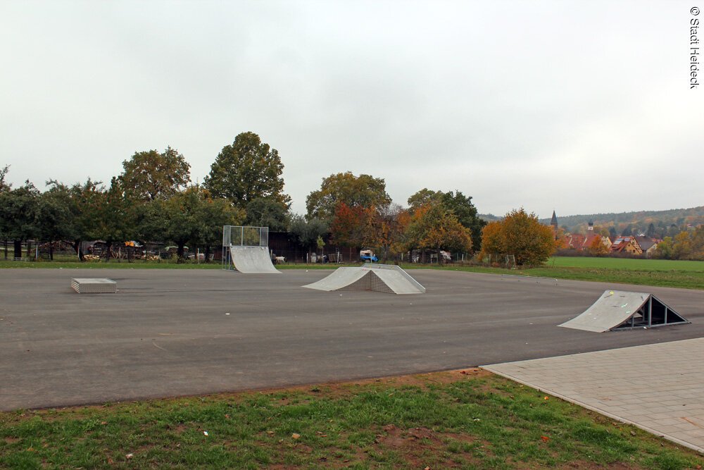 Skateboardplatz in Heideck