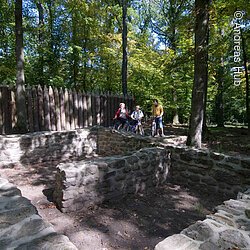 Römischer Wachtturm im Burgstallwald bei Gunzenhausen