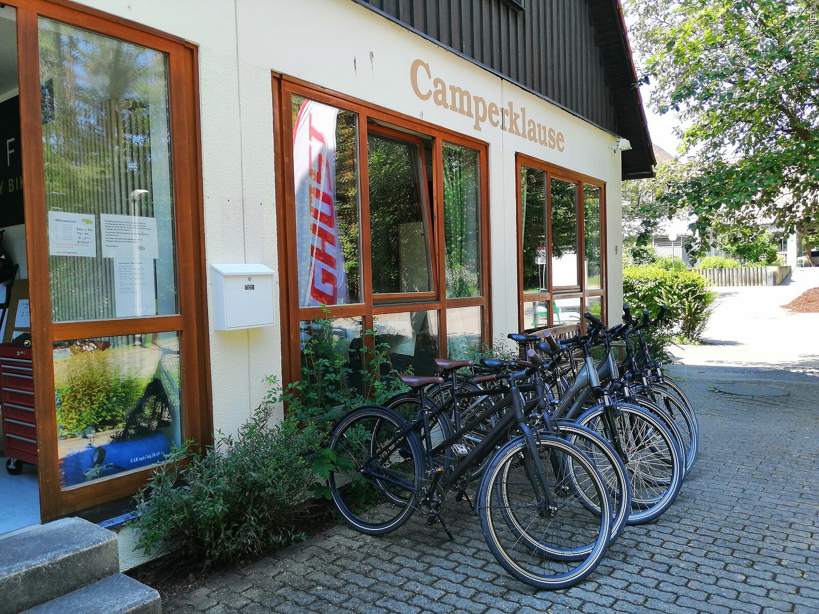 Fahrradvermietung „bikes + more“ am Gr. Brombachsee Pleinfeld