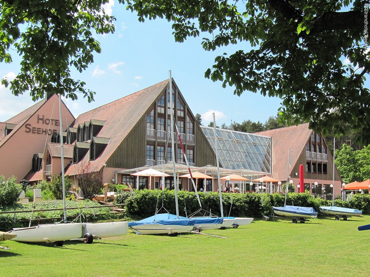 Außenanlage Strandhotel Seehof
