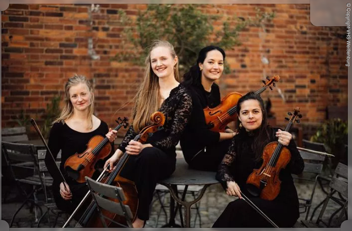 Podium junger Solisten: Elaia Quartett