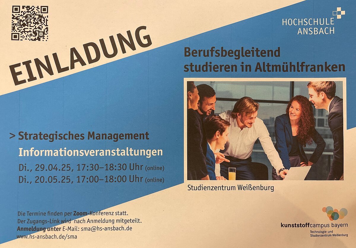 Informationsveranstaltung Strategisches Management