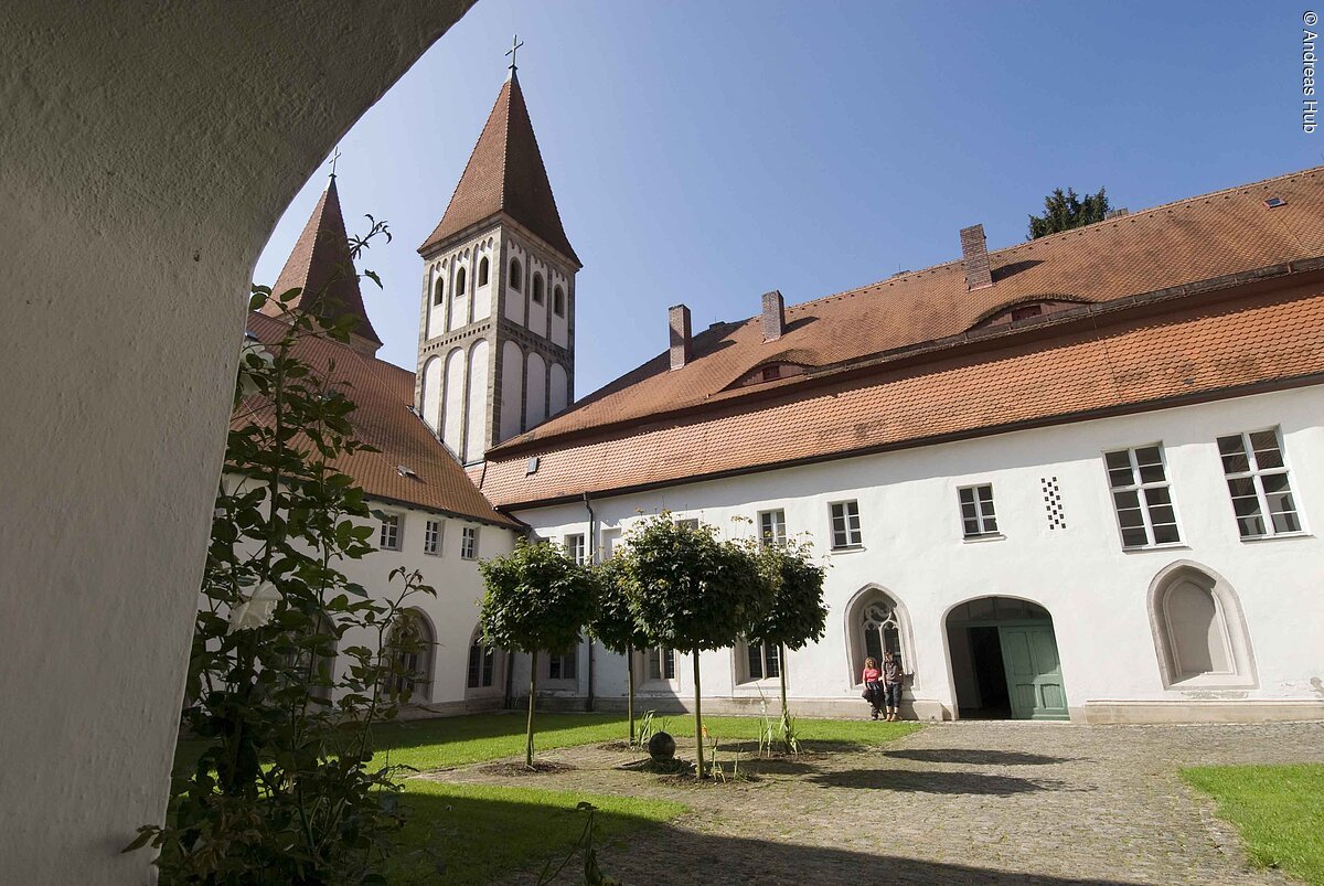 Innenhof vom Kloster in Heidenheim