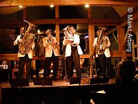 Bläserkonzert Im Kunstatelier "Zimmermann" in Arberg findet ein Bläserkonzert statt.