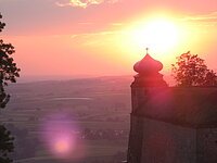 Wülzburg in der Abendstimmung