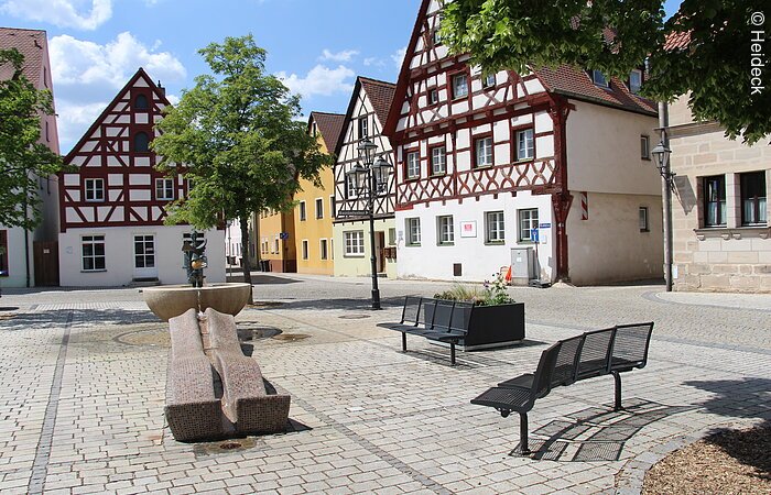 Marktplatz in Heideck