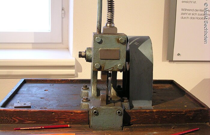 zu besichtigen im Bechhofer Pinsel- und Bürstenmuseum.