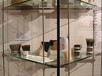 in einer Glasvitrine im Museum Bechhofen.