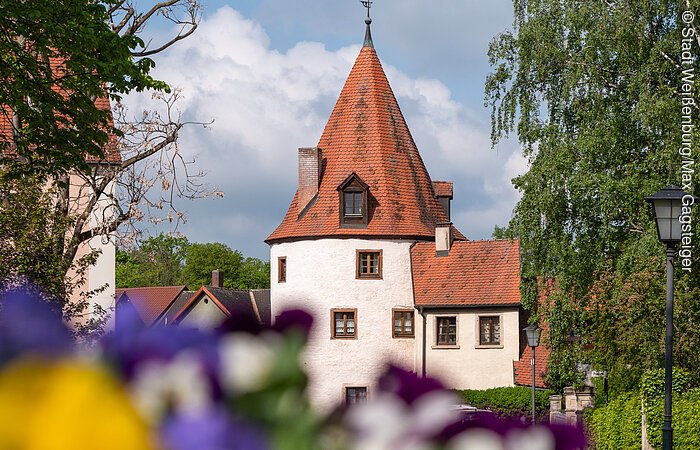 Der Scheibleinsturm der Weißenburger Stadtmauer