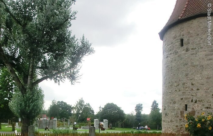 Anderer Blick auf den Krautgarten.