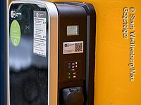 Ladesäule Parkhaus Dörflervilla Ebene C Deta