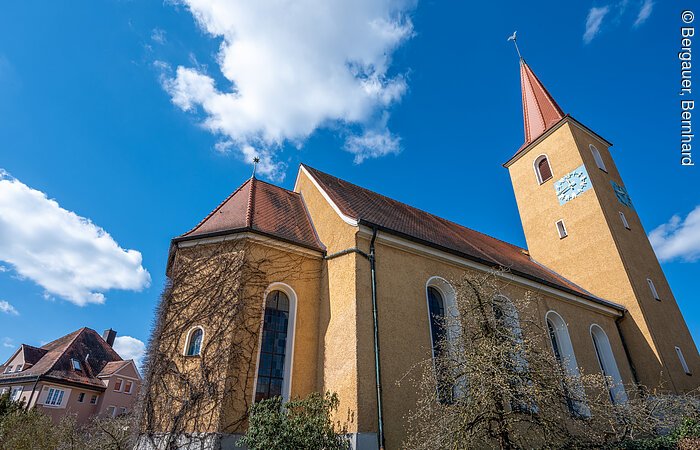 Evangelische Gemeindekirche in Hilpoltstein am Altstadtring