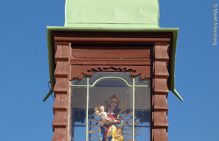 Heckelhaus Allersberg Barocker Turm des Heckelhauses Allersberg.