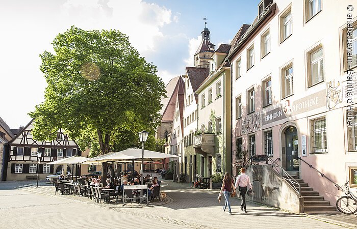 Weissenburg in Franken, Bayern; Stadtporträt, Stadtspaziergang in der Altstadt