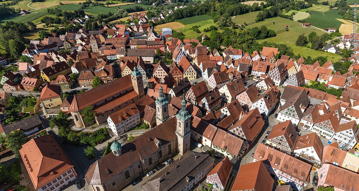 360° Rundflug über die Region um den Brombachsee im Fränkischen Seenland - eine interaktive Tour von multimaps360