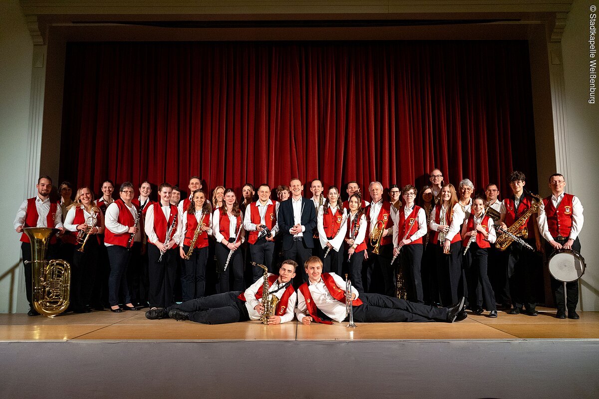 Gruppenbild Stadtkapelle Weißenburg 2026 Stadtkapelle Weißenburg