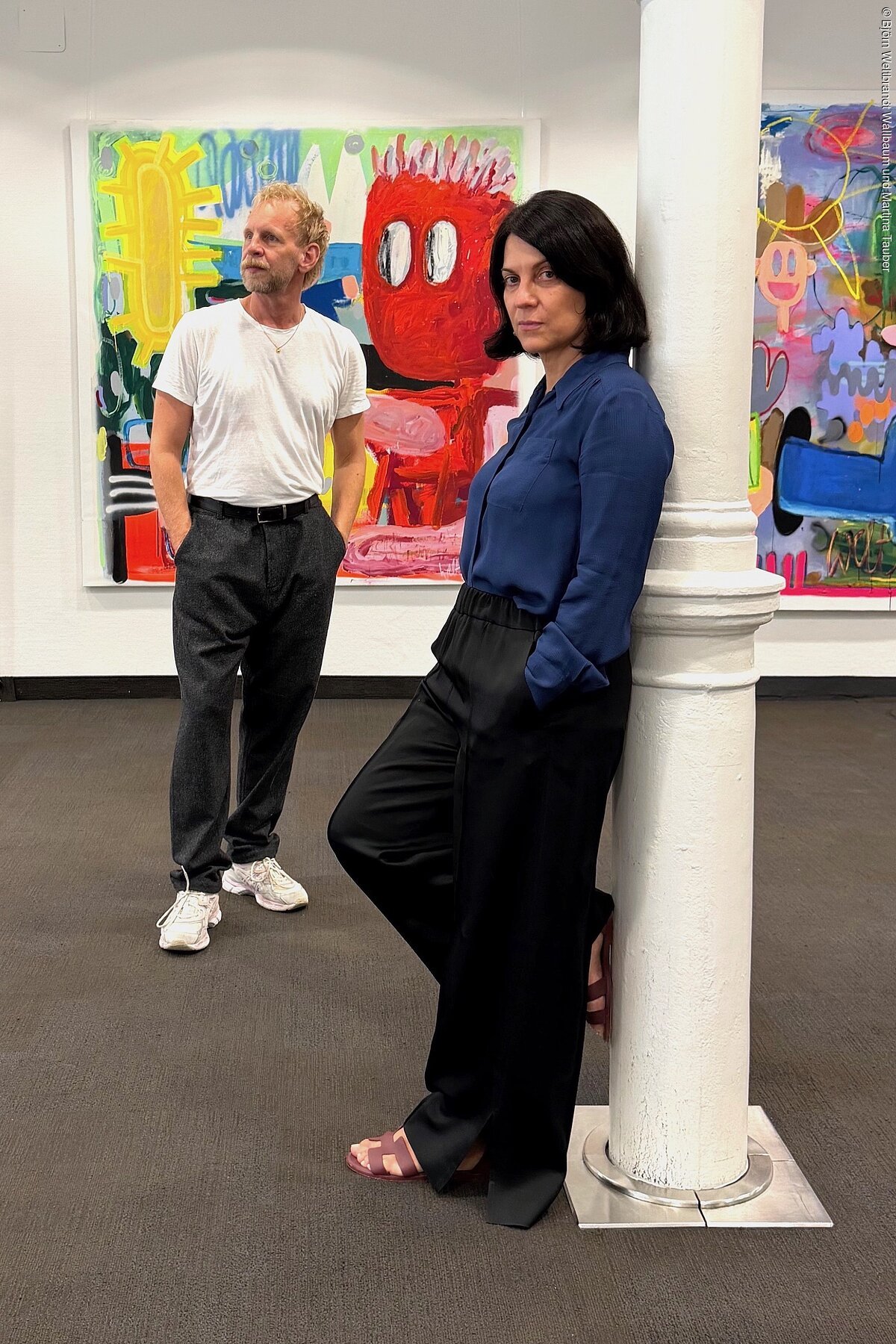 Björn Weltbrandt Wallbaum und Martina Tauber